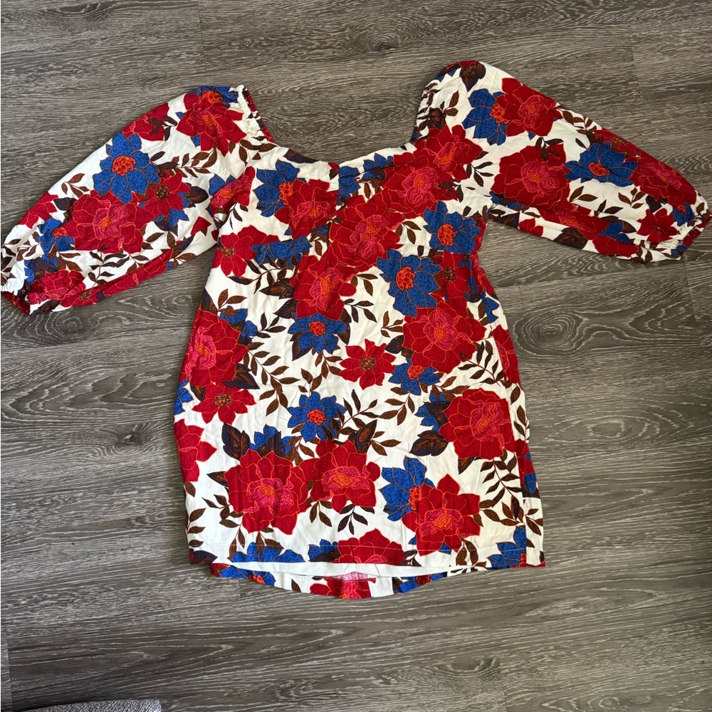 Floral dress ❤️🧡💙